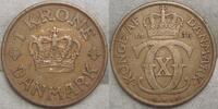 Dänemark Krone Christian X. 1912-1947.#23 -