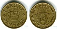 Dänemark Krone Christian X. 1912-1947 -