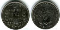 Belgien 10 Francs Albert I. 1909-1934 -