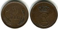 Dänemark 5 Öre Friedrich VIII. 1906-1912 -