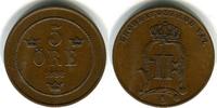 Schweden 5 Öre Oskar II. 1872-1907 -