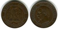 Frankreich 10 Centimes Napoleon III. 1852-1870 -