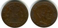 Spanien 10 Centimos Alfonso XII. 1874-1885 -
