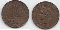 Frankreich 10 Centimes Dritte Republik 1870-1940, Paris -