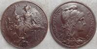 Frankreich 10 Centimes Dritte Republik 1870-1940.#22 -