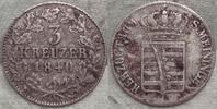 Sachsen-Meiningen 3 Kreuzer #5 -