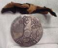 Göttingen, Stadt Silbermedaille 1927 Trageöse, winzige Kratzer.#11 EF.