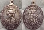 Nürnberg, Stadt. Hochovale versilberte Bronzemedaille #12 -