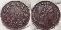 Venezuela Centavo Randfehler.#12 -