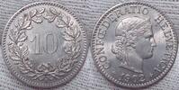 Schweiz - Eidgenossenschaft 10 Rappen #p22 -