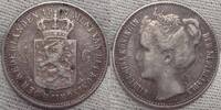 Niederlande - Königreich 1/2 Gulden #p22 -