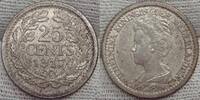 Niederlande - Königreich 25 Cents #p22 -