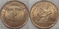 Frankreich 2 Francs #p23 -