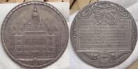Nürnberg, Stadt. Versilberte Bronzemedaille Kleine Prüfspur am Rand.#M2 -