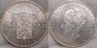 Niederlande - Königreich 2 1/2 Gulden Winzige Randfehler.#2 -