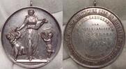 Erzgebirge Tragbare Silbermedaille o.J. Winzige Kratzer. aEF.