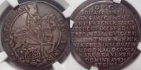 Sachsen-Albertinische Linie 1/4 Taler Schöne Patina. -