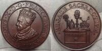 Frankreich Bronzemedaille Spätere Prägung. -