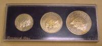 Zentral Afrik. Staaten - Kamerun KMS 5, 10, 25 Francs Probe - Essai. -