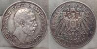 Schwarzburg-Sondershausen 2 Mark 1896 A Winzige Randfehler.Winziger Krat... 370,00 EUR  Excl. 18,00 EUR Verzending