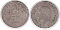 Frankreich 20 Centimes Napoleon III. 20 Centimes 1866 A, Paris -