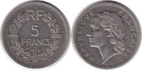 Frankreich 5 Francs Dritte Republik 5 Francs 1938 -