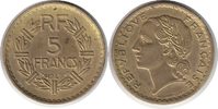 Frankreich 5 Francs Vierte Republik 5 Francs 1945 C -
