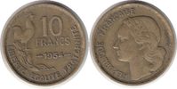 Frankreich 10 Francs Vierte Republik 10 Francs 1954 -