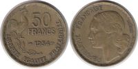 Frankreich 50 Francs Vierte Republik 50 Francs 1954 -