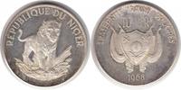 Niger 10 Francs Löwe -