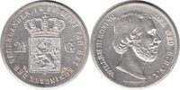 Niederlande 2 1/2 Gulden Wilhelm III. 2 1/2 Gulden 1858 -