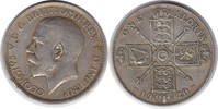 Grossbritannien Florin George V. 1910-1936 -