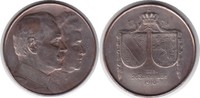 Baden-Durlach versilberte Medaille 1910 Friedrich II. 1907-1918 A.d. Silberhochzeit des Fürstenpaares about uncirculated