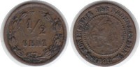 Niederlande 1/2 Cent Wilhelmina I. 1890-1948 -