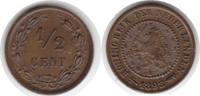 Niederlande - Königreich 1/2 Cent Wilhelmina I. 1890-1948 -