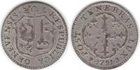 Schweiz 3 Sols Genf, Stadt -