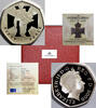 Great Britain SILVER-50-PENCE VICTORIA-CROSS-HEROIC-ACTS -