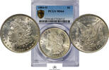 USA Silver-Morgan-Dollar 1884-O 17624-5 PCGS-MS64