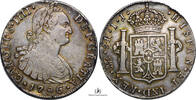 PERU SILVER-8-REALES 1796-LIMAE-IJ 71224-2 VF+ 180,00 EUR  Excl. 25,00 EUR Verzending