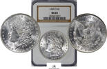 Silver-Morgan-Dollar 1904-O USA 11525-2 NGC-MS64