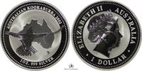 SILVER-1oz-KOOKABURRA 2002 Australia 16525 BU
