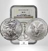 USA SILVER-EAGLE-DOLLAR 2013-W NGC-MS70 180,00 EUR  Excl. 27,00 EUR Verzending