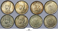 Egypt SILVER-2-PST-LOT-4-PCS-FAROUK 1937-1942 vz / vz+ 40,00 EUR  Excl. 27,00 EUR Verzending
