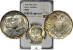 Greece SILVER-30-DRACHMAI 1964 NGC-MS65 60,00 EUR  Excl. 27,00 EUR Verzending