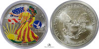 USA EAGLE-SILVER-DOLLAR 2003 COLOURED-BU 140,00 EUR  Excl. 27,00 EUR Verzending