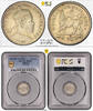 Ethiopia 1-GERSH-SILVER-MENELIK-II 1903 PCGS-MS61 80,00 EUR  Excl. 27,00 EUR Verzending
