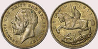 GREAT-BRITAIN SILVER-CROWN-JUBILEE 1935 vz 50,00 EUR  Excl. 27,00 EUR Verzending