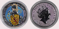 Great Britain 5-POUNDS-SILVER-2-OZ-UNICORN-OF-SCOTLAND 2018 COLOURED-BU 290,00 EUR  Excl. 27,00 EUR Verzending