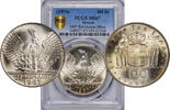 Greece 100-DRACHMAI-SILVER-REVOLUTION 1967 (1970) PCGS-MS67 220,00 EUR  Excl. 27,00 EUR Verzending