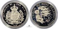 SAN-MARINO SILVER-LIRE-10000 KM-387 -